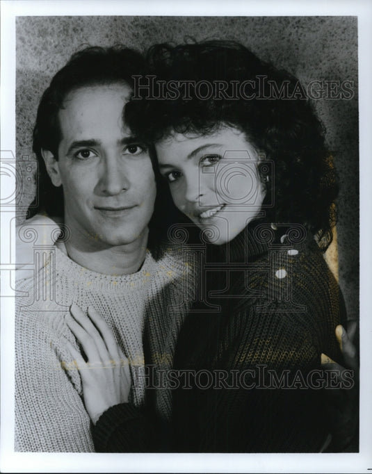 Undated Press Photo Matthew Laurance and Mary Page Keller star in Duet TV show - Historic Images