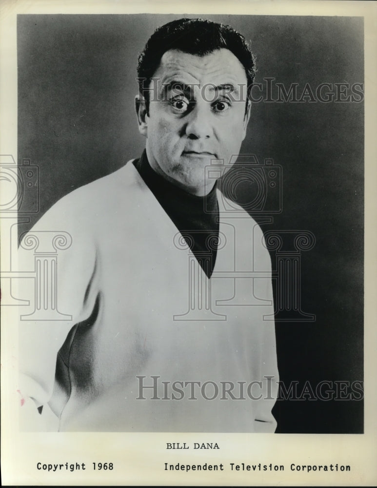 1968 Press Photo Bill Dana - cvp40922 - Historic Images
