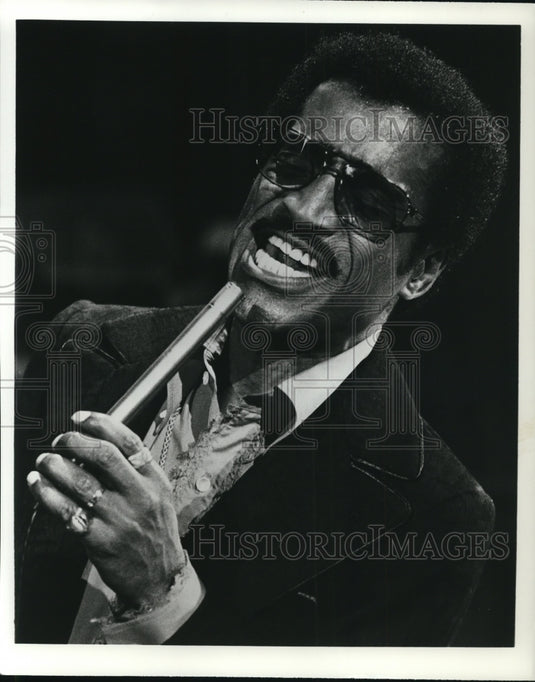 Undated Press Photo Sammy Davis Jr. - Historic Images