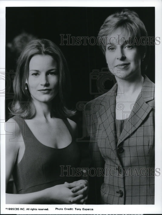 1995 Press Photo Laura Leighton & Jill Eikenberry in The Other Woman - cvp40995 - Historic Images