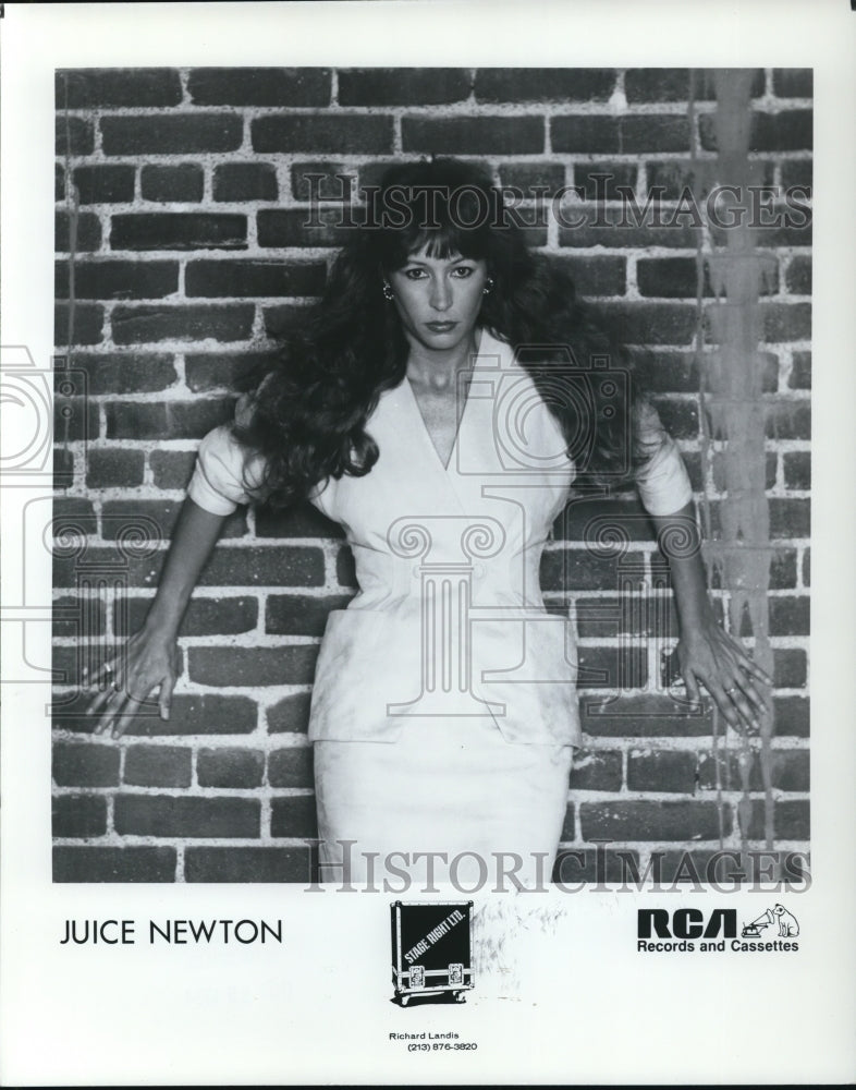 1984 Juice Newton Pop Country Singer and Musician  - Historic Images