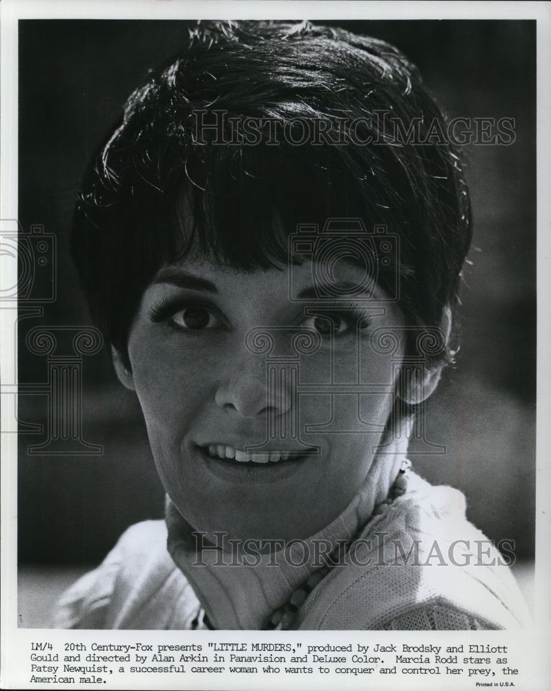 1971 Press Photo Actress Patsy Newquist - cvp41073 - Historic Images