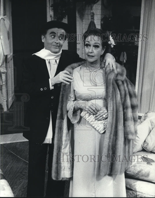 1979 Press Photo Dorothy Lamour & Bob Moak - Historic Images