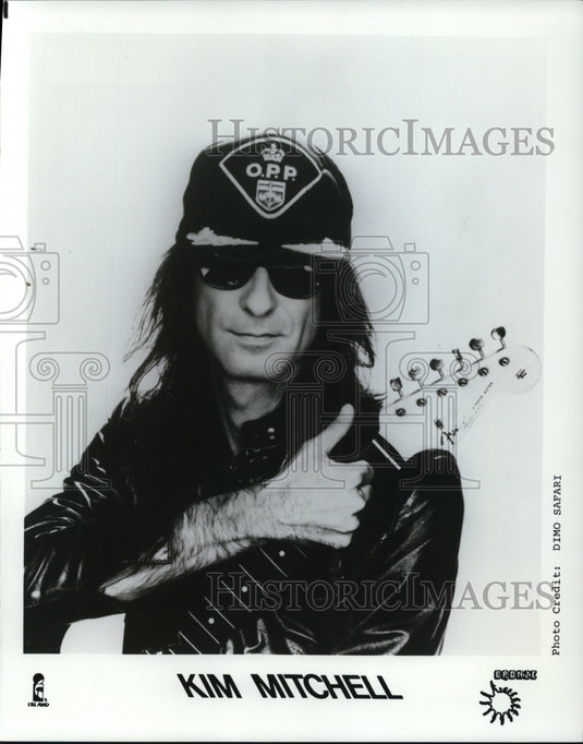 1985 Press Photo Kim  Mitchell - Historic Images