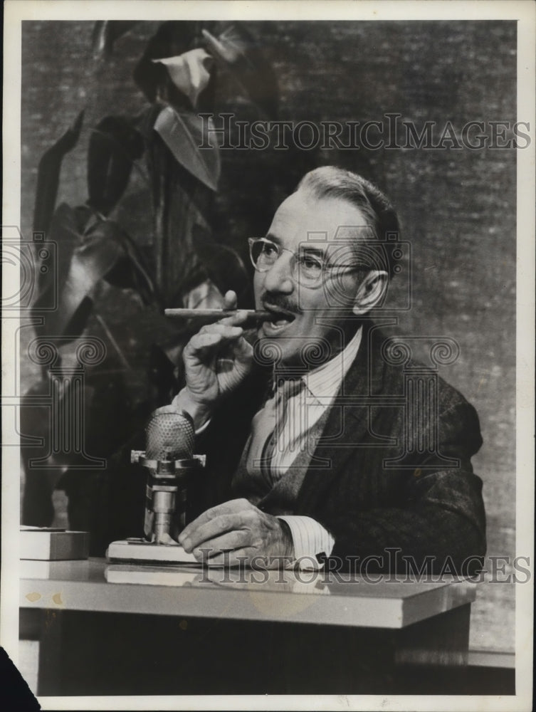 1962 Press Photo Groucho Marx - Historic Images