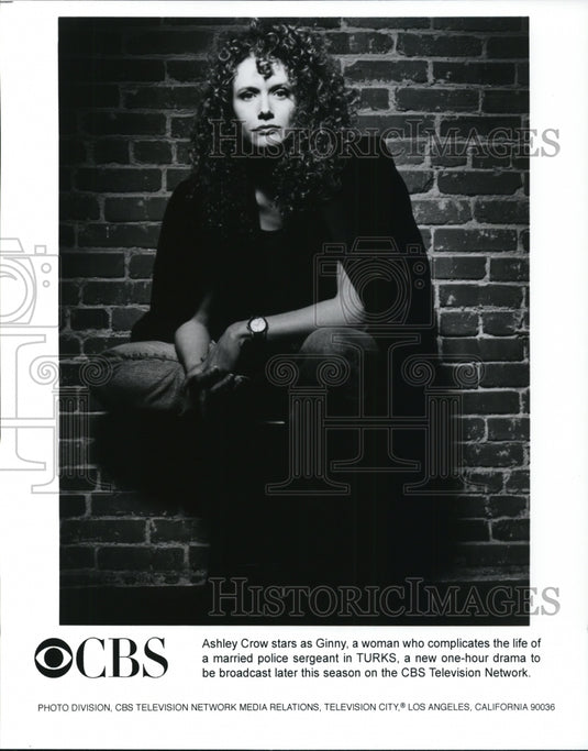 Undated Press Photo Ashley Crow stars as Ginny in Turks drama TV show-Historic Images