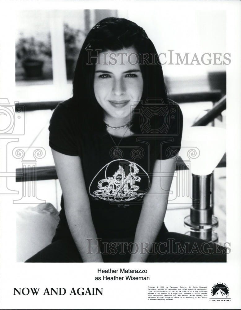 1999, Heather Matarazzo in Now &amp; Again - cvp41173 - Historic Images