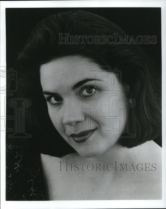 1983 Press Photo Hillary Nicholson Lyric Opera Cleveland - cvp41323- Historic Images