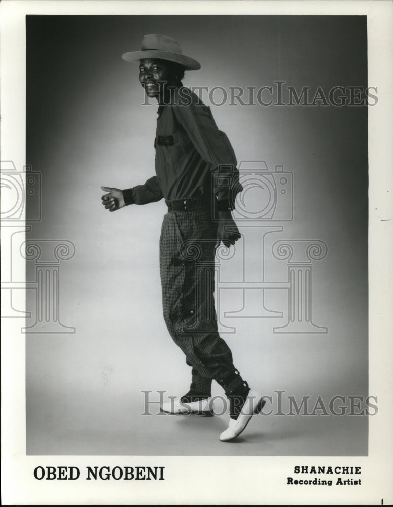 1988 Press Photo Obed Ngobeni South African Singer and Entertainer - cvp41349-Historic Images