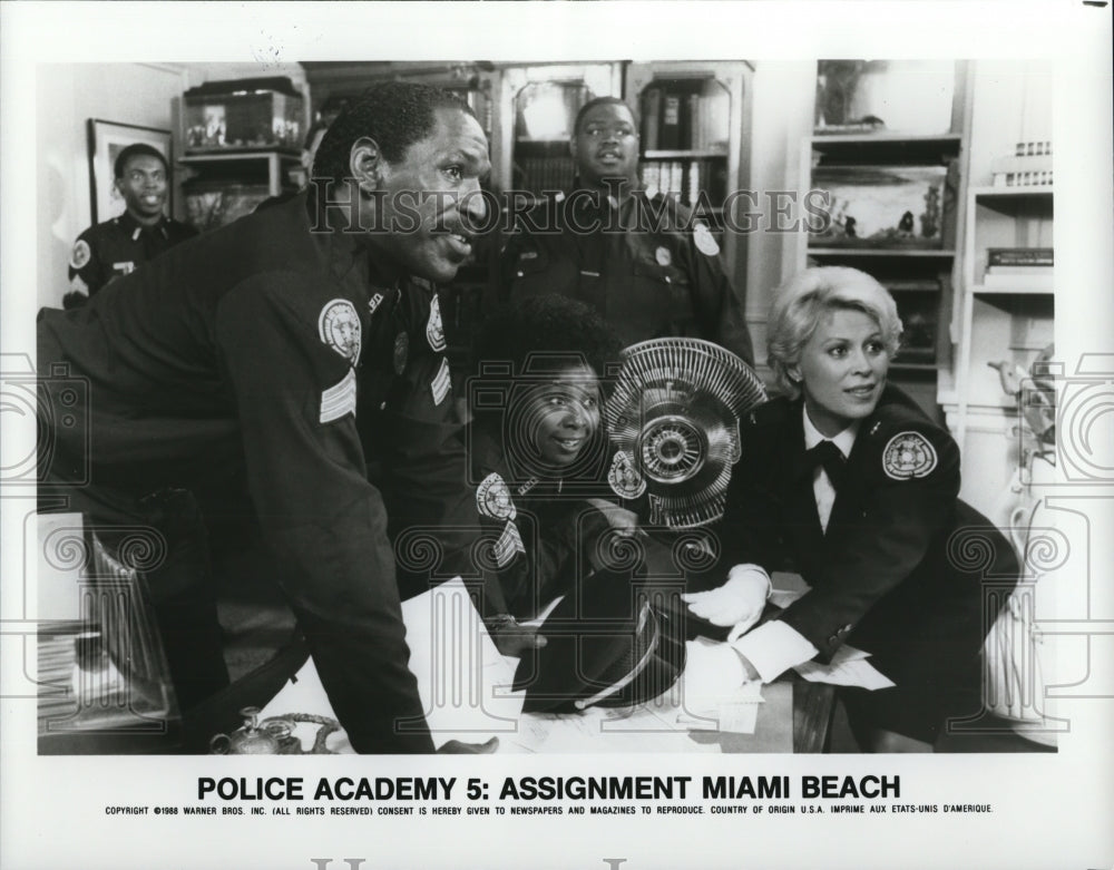 1991 Press Scene from Photo Police Academy 5: Assignment Miami Beach - cvp41544 - Historic Images