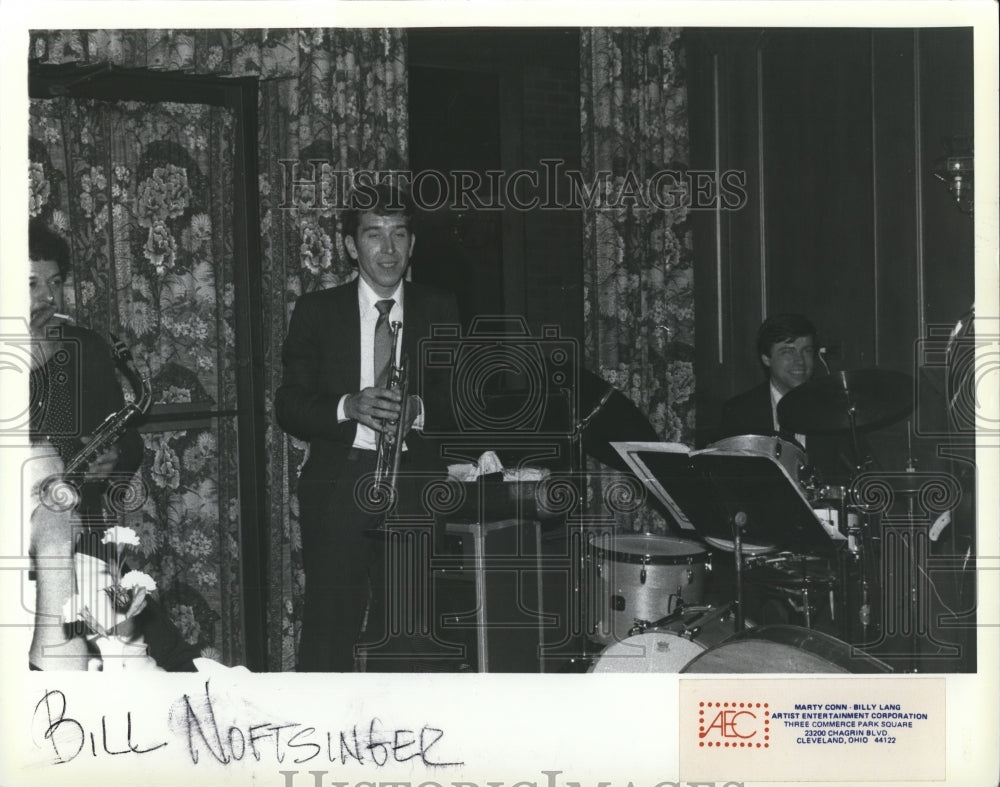 1983 Press Photo Bill Noftsinger Trumpet Player - cvp41725-Historic Images