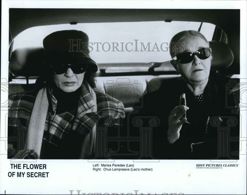 1995, Marisa Paredes Chus Lampreave in The Flower of My Secret - Historic Images