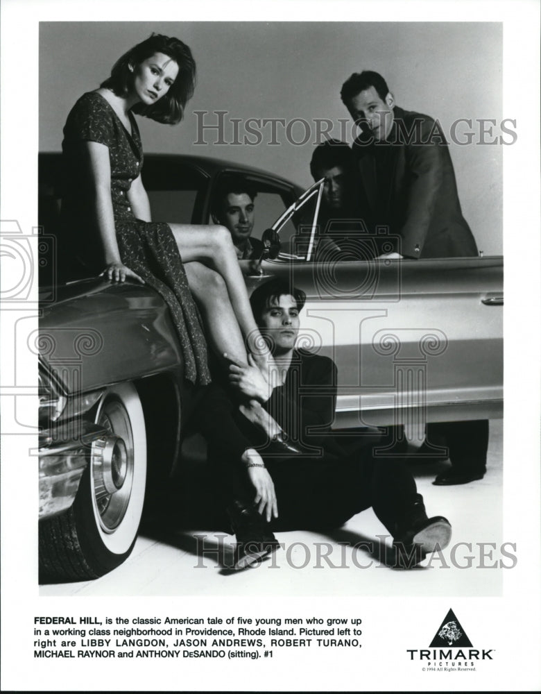 1994, Libby Langdon, Jason Andrews, Robert Turano in Federal Hill - Historic Images