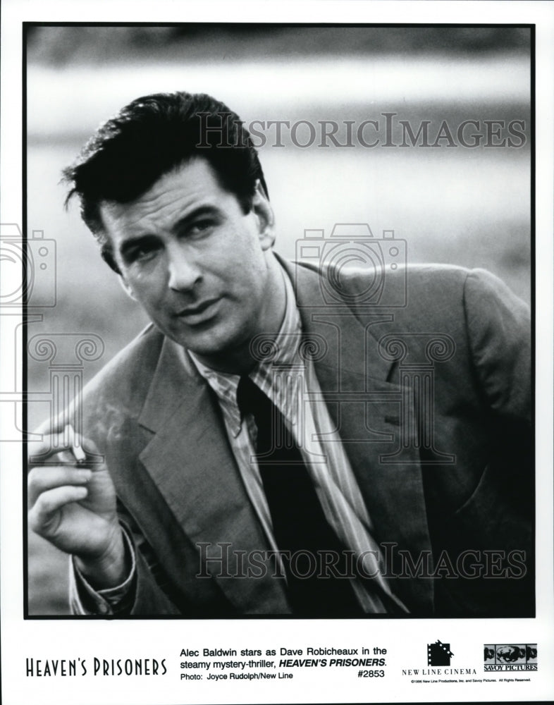 1996 Press Photo Alec Baldwin as Dave Robicheaux in Heaven's Prisoners-Historic Images