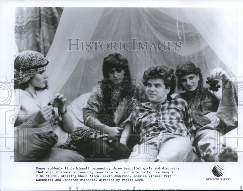 1988 Press Photo Kevin Anderson stars as Danny in Pink Nights - cvp42259-Historic Images