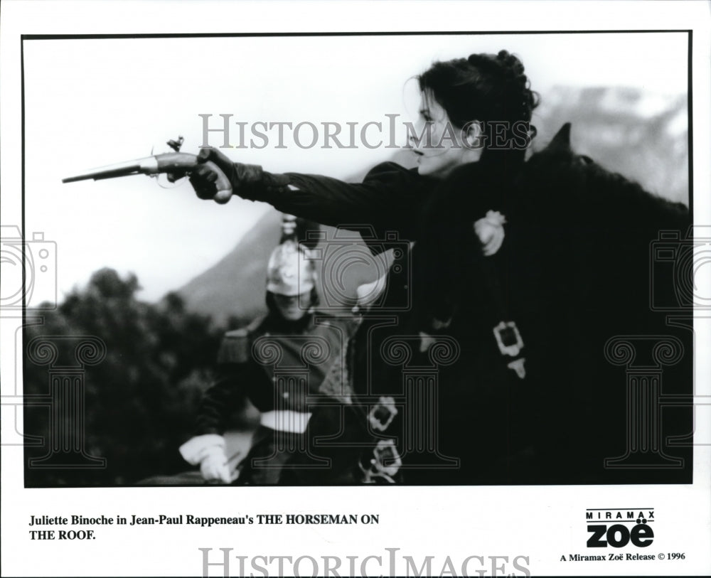 1996 Press Photo Juliette Binoche stars in The Horseman on the Roof - cvp42285 - Historic Images