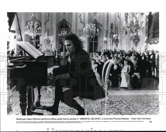 1994, Gary Oldman stars as Beethoven in Immortal Beloved - cvp42646 - Historic Images