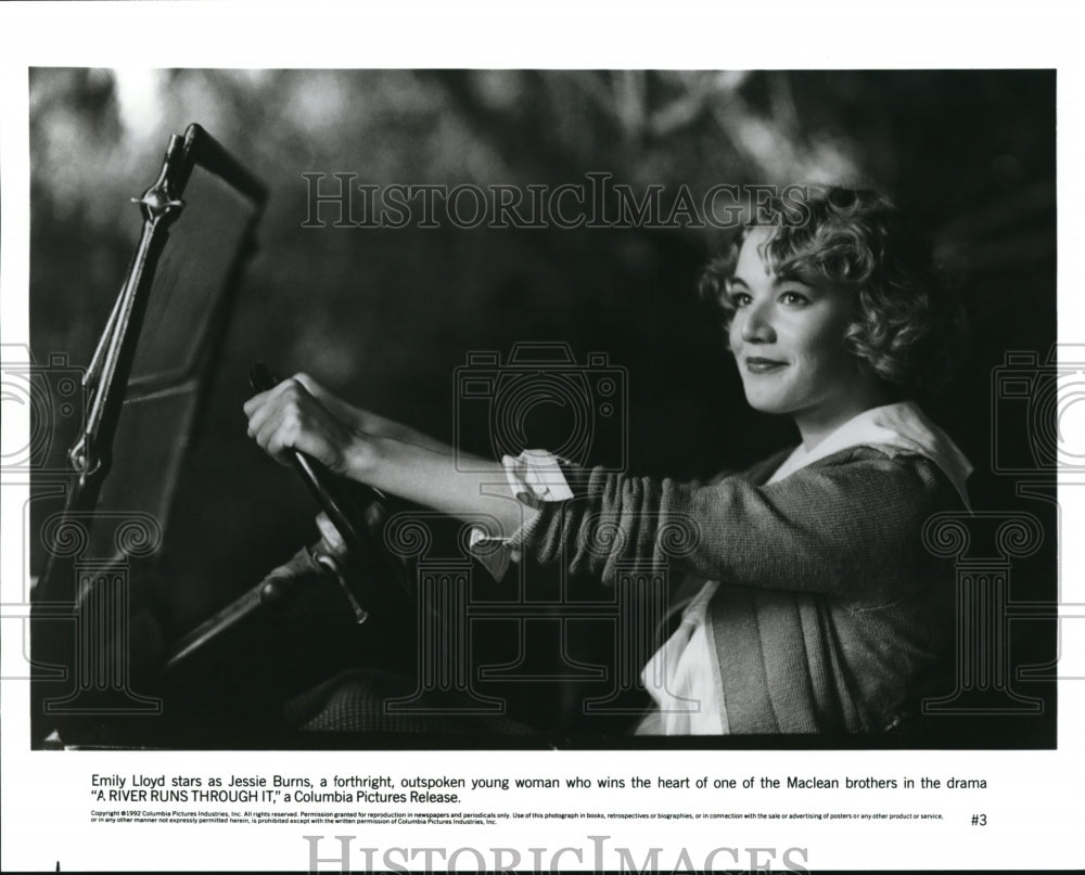 1994 Press Photo Emily Lloyd in "A River Runs Through It" - Historic Images