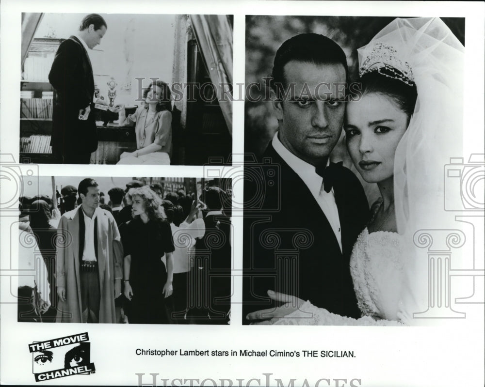 1988 Press Photo Christopher Lambert in The Sicilian - cvp43085 - Historic Images