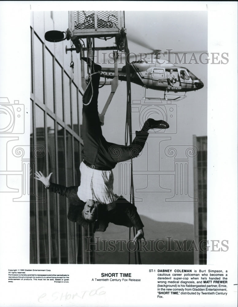 1990, Dabney Coleman stars as Burt Simpson in Short Time - cvp43302 - Historic Images