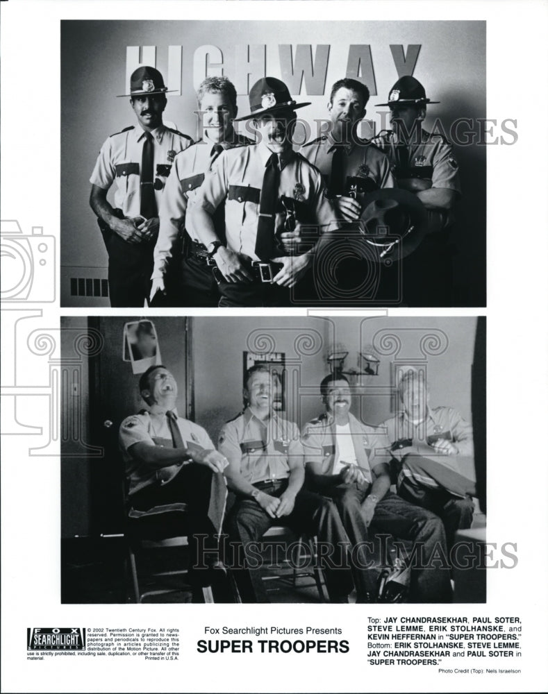 2002 Press Photo Movie Super Troopers - cvp43305- Historic Images