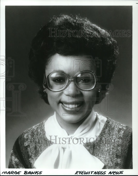 Undated Press Photo Marge Banks Eyewitness News - cvp43653 - Historic Images