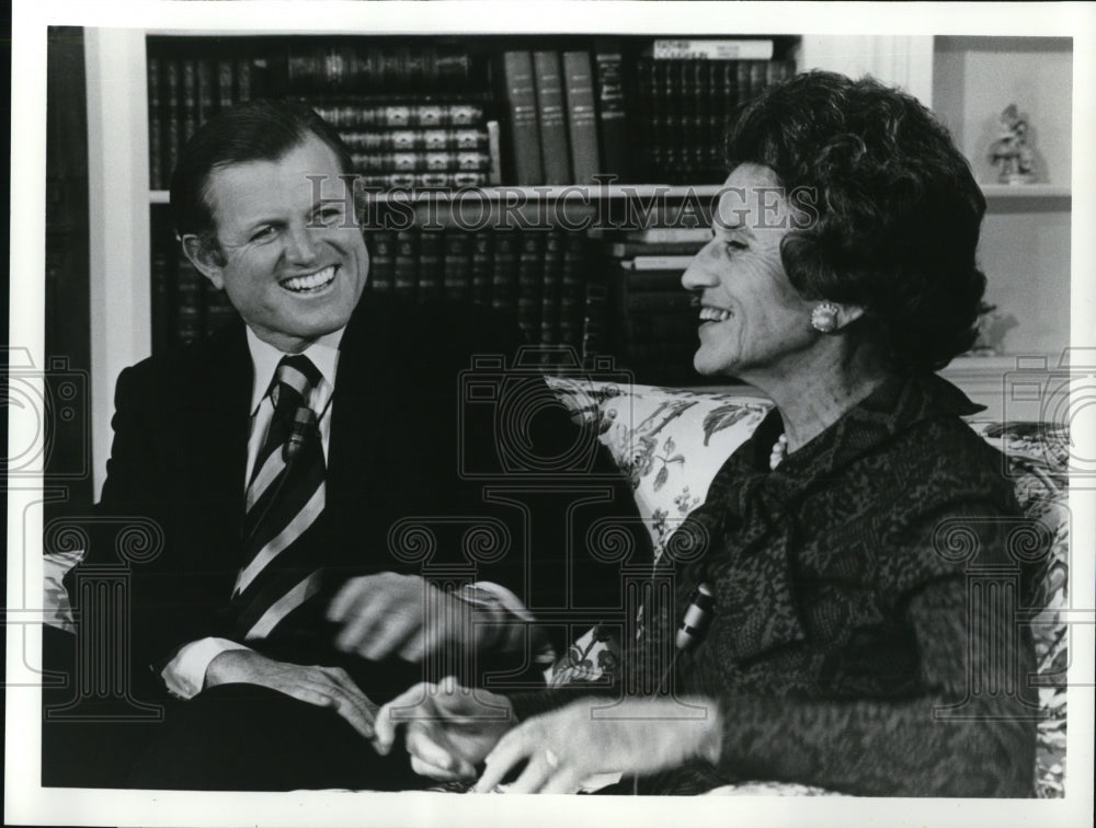 1973 Mrs Joseph Kennedy &amp; Senator Edward Kennedy JKF A Time to Remem - Historic Images