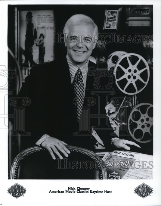 Undated, Nick Clooeny host of American Movie Classics - Historic Images