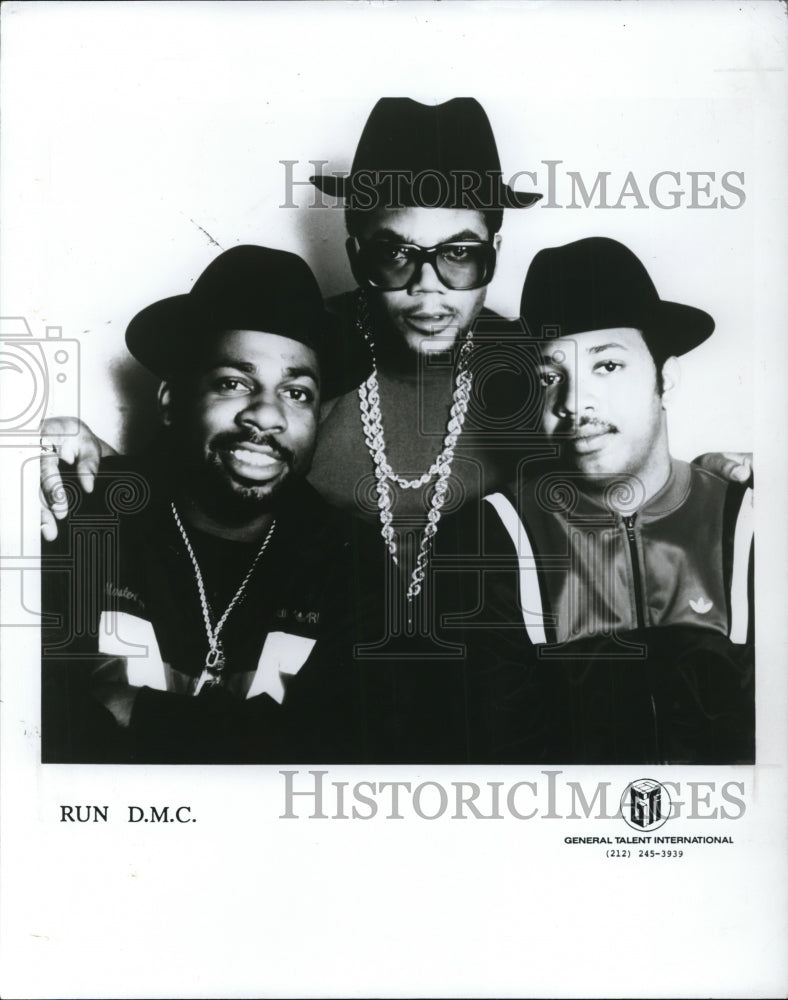 1988 Press Photo Run DMC- Historic Images