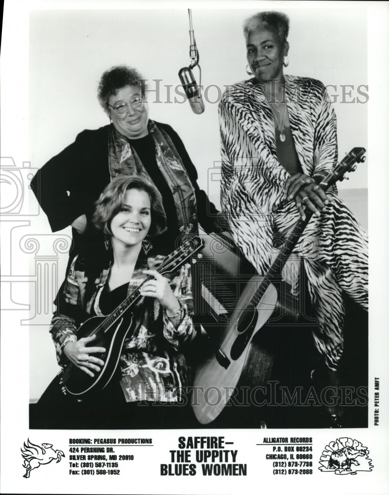 1994, Ann Rabson Gaye Adegbalola Andra Faye Saffire Uppity Blues - Historic Images