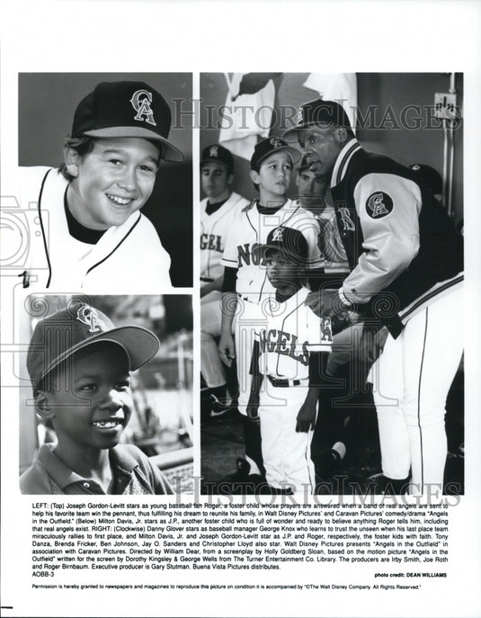 Undated Press Photo Danny Glover Milton Davis Jr. and Joseph Gordon-Levitt- Historic Images
