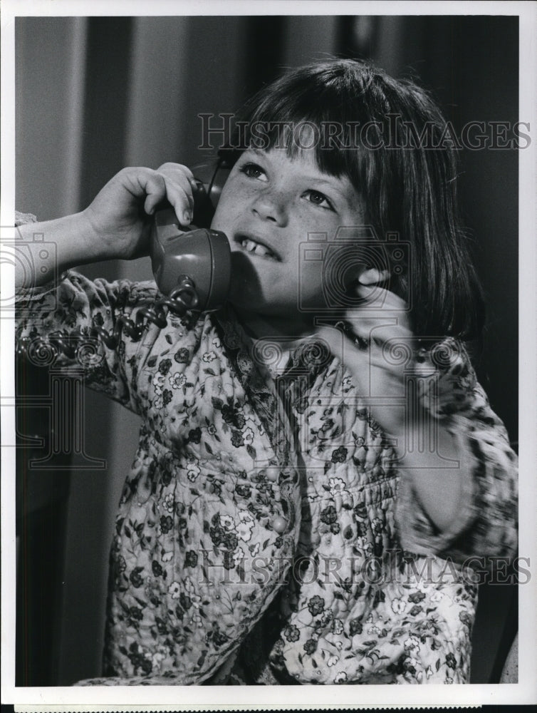 1970 Press Photo Dawn Lyn stars on My Three Sons TV show - cvp44183-Historic Images