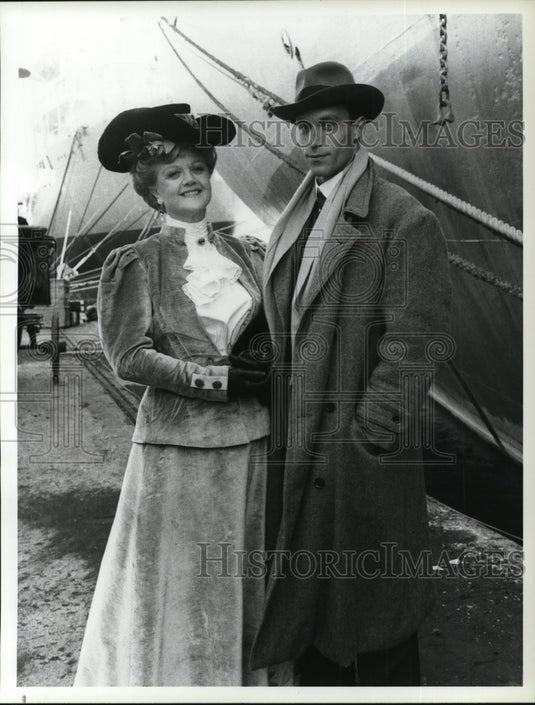 1984 Angela Lansbury in "The first Olympics  - Historic Images