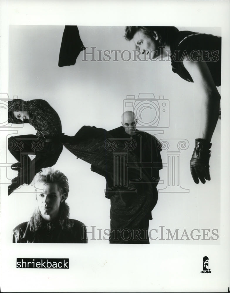 1986 Press Photo Musical group "Shriekback" - cvp44363-Historic Images