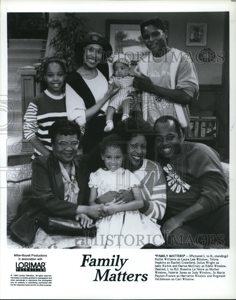 1991, TV Program Family Matters - cvp44625 - Historic Images