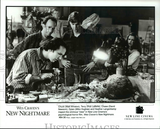 Press Photo Matt Winston, Rob LaBelle, David Newsom, Miko Hughes in - cvp44830 - Historic Images