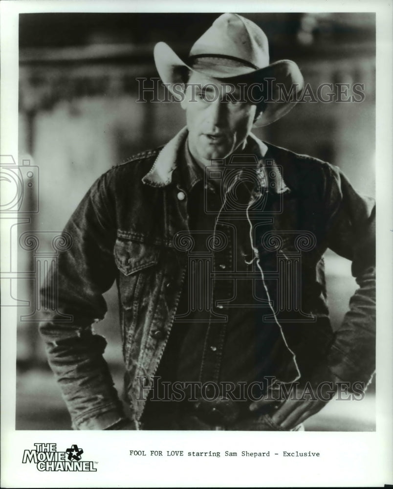 1987 Sam Shepard in "Fool For Love"  - Historic Images