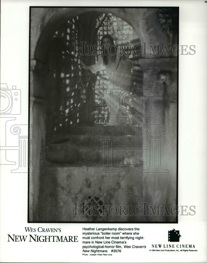 1994, Heather Langenkamp stars in Wes Craven's New Nightmare - Historic Images