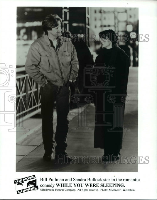 1996, Sandra Bullock Bil Pullman in "While You Were Sleeping: - Historic Images