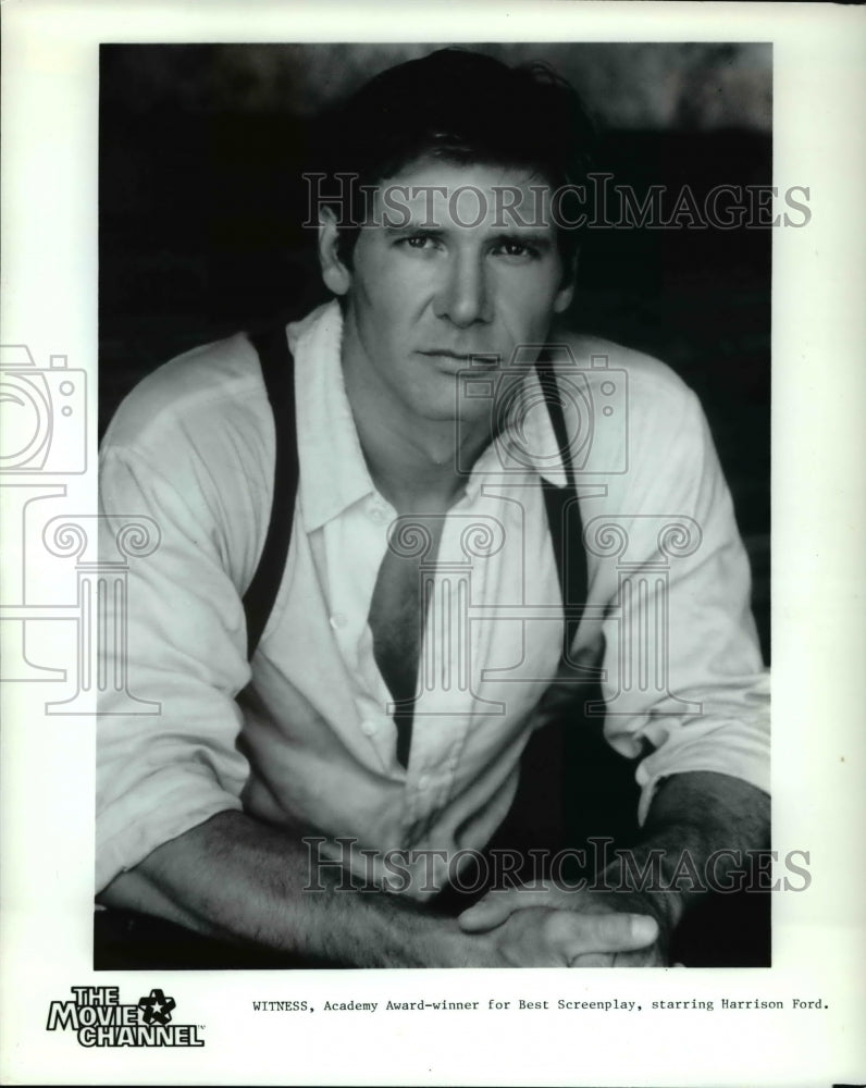 1987 Press Photo Harrison Ford in Witness - cvp45201 - Historic Images