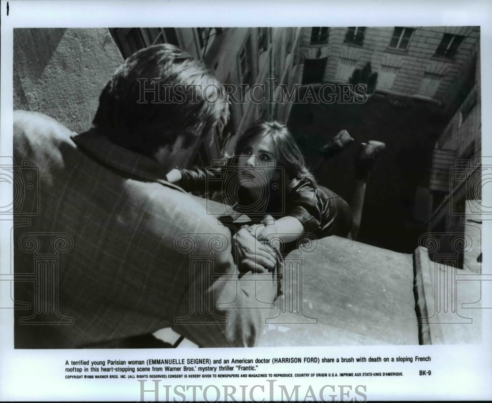 1989 Frantic Emmanuelle Seigner Harrison Ford  - Historic Images