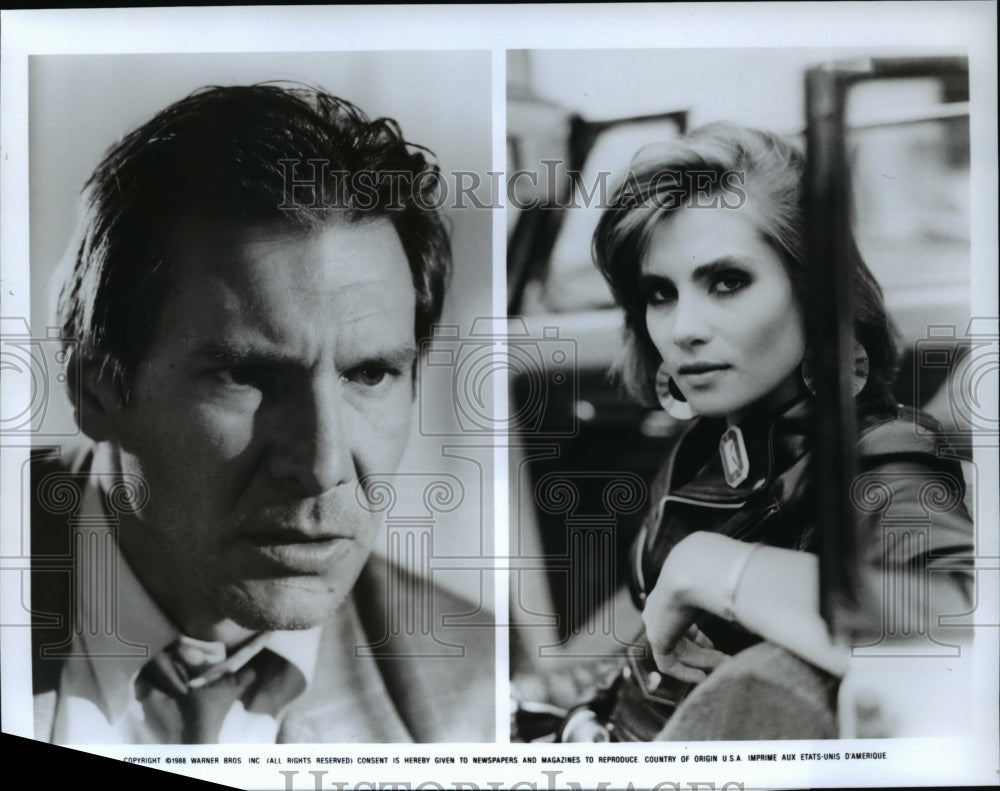 1991, Harrison Ford Emmanuelle Seigner Frantic - cvp45755 - Historic Images