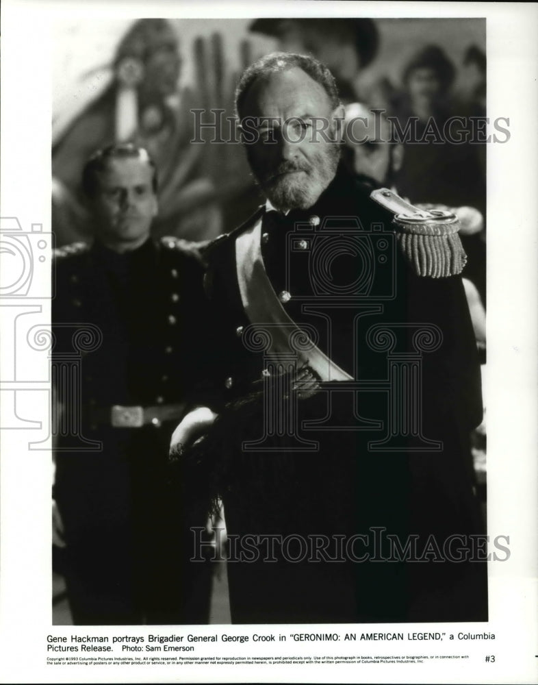 1994, Gene Hackman stars in in Geronimo An American Legend - Historic Images
