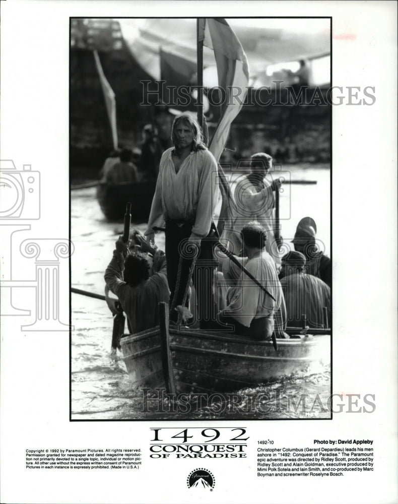 1992 Press Photo 1942: The Conquest Of Paradise-Historic Images
