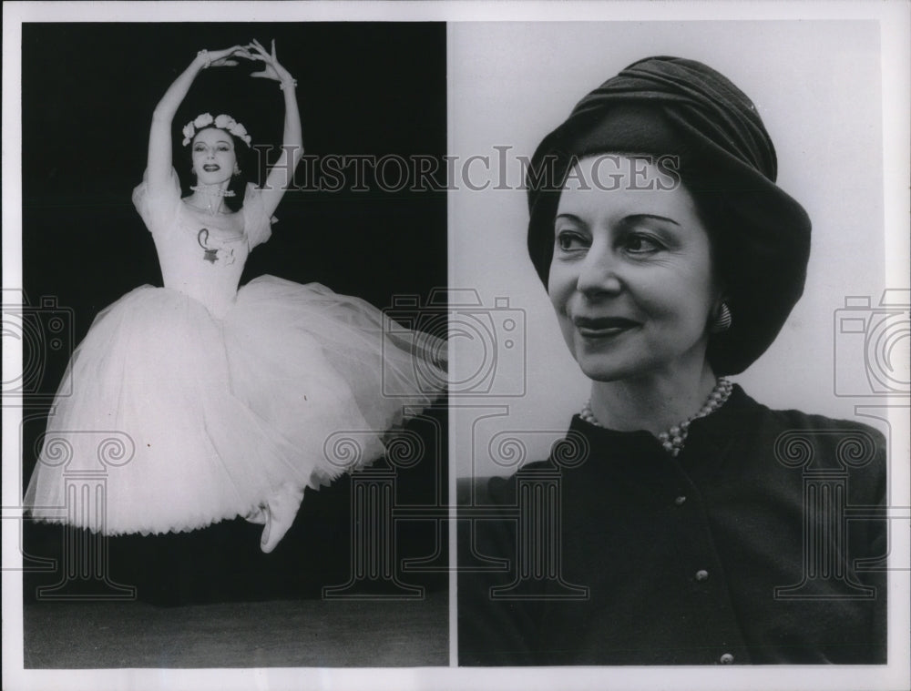 1964 Press Photo Dame Alicia Markova Ballerina Metropolitan - cvp46172 - Historic Images