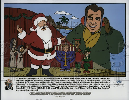 Undated Press Photo Yes Mikey Santa Does Shave on Recess - cvp46400 - Historic Images