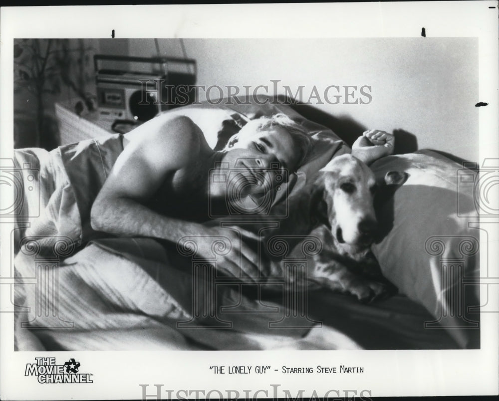 1985 Press Photo Steve Martin in The Lonely Guy - Historic Images