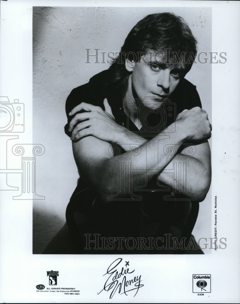 1987 Press Photo Eddie Money - Historic Images