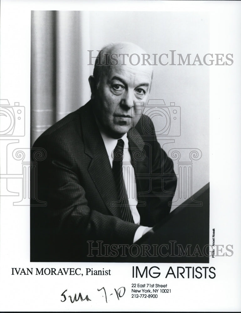 1994 Press Photo Ivan Moravec, Pianist-Historic Images