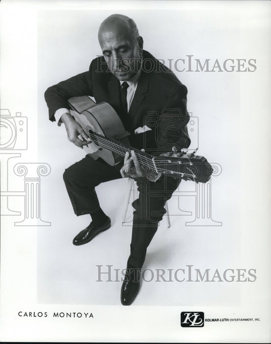 1973 Press Photo Carlos Montoya - Historic Images